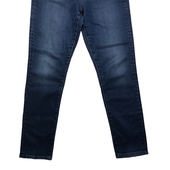 GAP Soft True Skinny High Rise Dark Wash Stretch Skinny Jeans - Picture 4 of 16